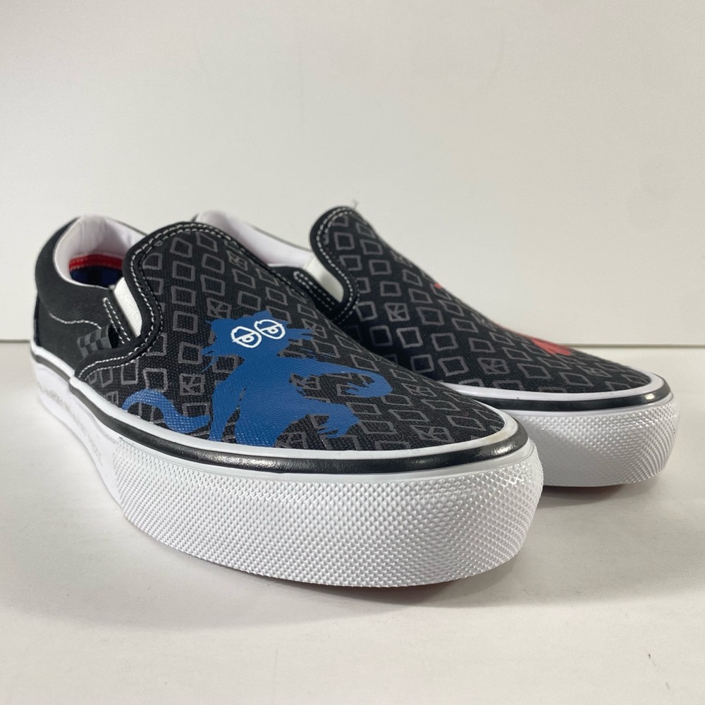 Vans x Krooked Skate Slip-On Pro Sneakers